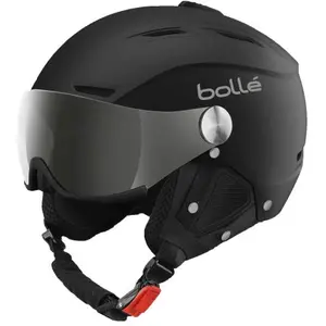 Comparateur de prix : BOLLE Casque de ski Blackline Visor - 59/61 cm - Noir et gris argenté