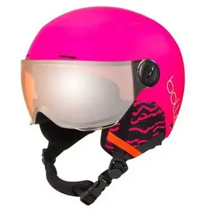 Bollé - Kid's Quiz Visor S2 - Casque de ski taille 52-55 cm - S, rose pas cher