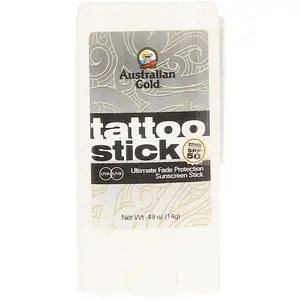 Australian Gold Australian Gold - Sunscreen Stick For Tatoos Spf 50 14 G pas cher