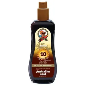 Australian Gold Protecteur Instant Bronzer Spray Gel Spf10 237ml pas cher