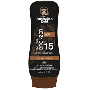 Australian Gold Sunscreen Spf15 Lotion With Bronzer 237 Ml pas cher
