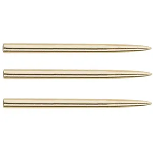 Unicorn pointe en acier poinçonné 34.90 mm or 3 piècesVendu paramazon