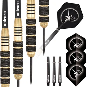 Comparateur de prix : Unicorn Core Plus Brass Fléchettes en Acier. Mixte, Or, 23 g