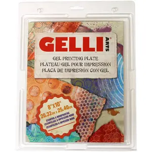 Gelli Arts Planche 20,3 x 25,4 cm, Multicolore