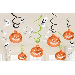 Comparateur de prix : Amscan Décorations suspendues - 12 Virvatelles Halloween