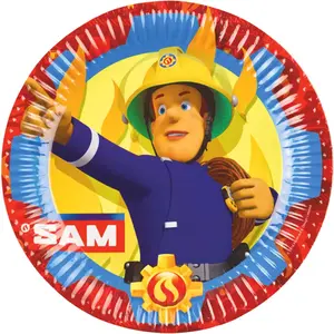 Comparateur de prix : Amscan 8 assiettes en carton sam le pompier 