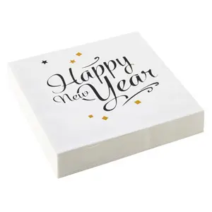 Comparateur de prix : Amscan Serviettes Happy New Year x20