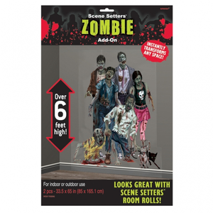 Comparateur de prix : RueDeLaFete 2 Décorations Murales Géantes Zombie