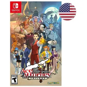 Capcom Nintendo Games Switch Apollo Justice Ace Attorney Trilogy Import Usa