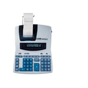 Rexel Ibico, Calculatrice imprimante professionnelle 1232X, Blanc/Bleu, 230 x 75 x 300 mm, IB404108 pas cher