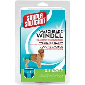 Comparateur de prix : Couche lavable Simple Solution pour chien - taille XL, 1 couche