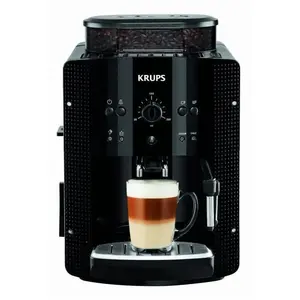 Comparateur de prix : Krups Cafetière superautomatique EA8108 Noir 1450 W 15 bar 1,8 L TU