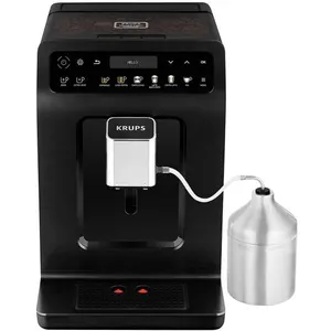 Comparateur de prix : Krups EA8948 Evidence Plus Machine à café automatique Noir/métal 145 cm