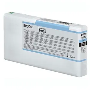 Comparateur de prix : Conso imprimantes - EPSON - T9135 - Cyan clair/ 200 ml C13T913500