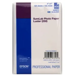 Epson papier Luster 250g 10x15cm 400 feuilles pas cher