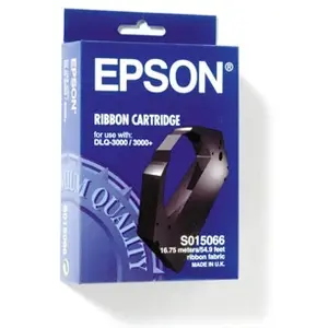Ruban tissu EPSON S015066 - Noir - 6.000.000 caractères pas cher