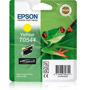 Epson T0544 Cartouche d'encre d'origine jaune pour R800 R800r R1800 pas cher