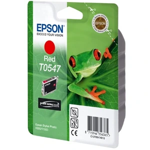 Epson C13T054740 Cartouche d'encre pour Stylus Photo R800 Rouge Amazon Dash Replenishment est prêt