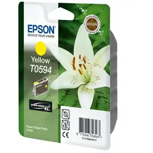 Epson T0594 Cartouche d'encre d'origine R2400 Jaune Amazon Dash Replenishment est prêt pas cher