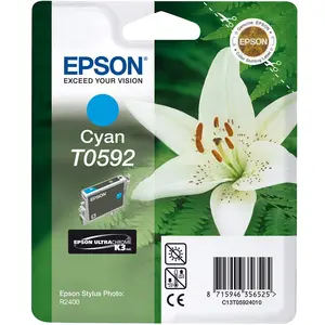 Epson Cartouche d'encre d'origine Cyan Amazon Dash Replenishment est prêt