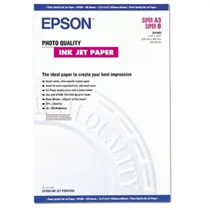 Epson S041069 Photo Quality Inkjet Paper A3+ (100 vel) - Papier photo