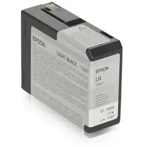 Comparateur de prix : Epson T580 (C13T580700) - Noir clair - Cartouche d'encre