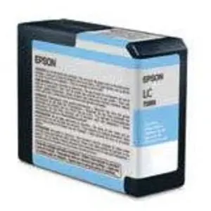Epson - Cartouche d'encre Stylus Pro 3800 C13T580500 light cyan 80ml (C13T580500) pas cher