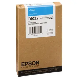 Comparateur de prix : Epson Encre Pigment Cyan SP 7800/7880/9800/9880 (220ml) TU