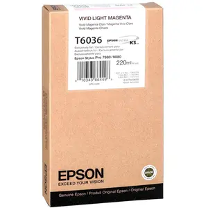 Comparateur de prix : Epson Encre Pigment Vivid Magenta Clair SP 7880/9880 (220ml) TU