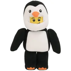 Manhattan Toy Lego Minifigure Pingouin Garçon 17.78cm Personnage en Peluche pas cher
