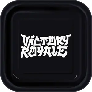 Sachet de 8 Assiettes carrées Fortnite 23 cmVendu parruedelafete