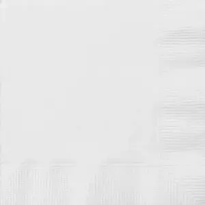 Comparateur de prix : GENERIQUE Unique serviettes de table 33 x 33 cm blanc 20 pièces