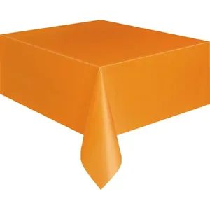 Unique Party 5097 - Nappe en Plastique Orange 2,74 m x 1,37 m