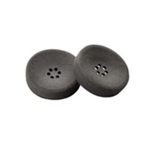 Lot de 2 coussinets mousse pour Supra Sans fil CS520/CS510, mousse, Gris (71781-01) - Plantronics pas cher