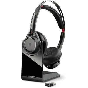 Poly Plantronics Voyager Focus 202652-01 Micro Casque PC Noir pas cher