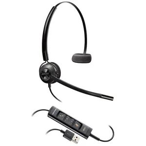 Comparateur de prix : Plantronics Poly EncorePro HW545 - Micro-casque - sur-oreille - convertible - filaire - USB