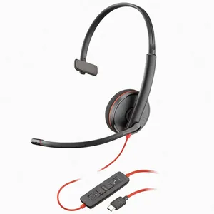 Comparateur de prix : Casque Mono Filaire Plantronics Blackwire 3200 Mono USB-C Noir