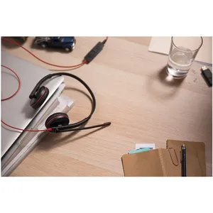 POLY Casque mono filaire Plantronics Blackwire 3200 Stéréo USB-C & smartphone 3,5 mm Noir pas cher