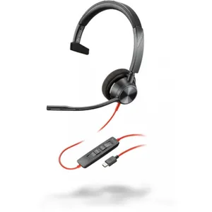 Comparateur de prix : POLY 3310 Casque Avec fil Arceau Appels/Musique USB Type-C Noir