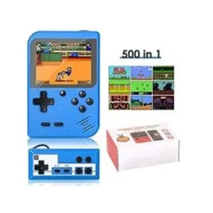Rétro mini console de jeu vidéo tenue dans la main 500 jeux classiques... pas cher
