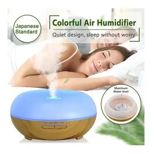Humidificateur purificateur d'eau, diffuseur d'arôme, humidificateur - multicolore pas cher