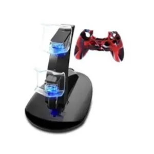 Indicateur led double set usb charging dock stand charger for ps4 cont... pas cher