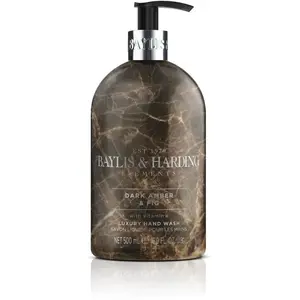Baylis & Harding Elements Dark Amber & Fig savon liquide mains 500 ml pas cher
