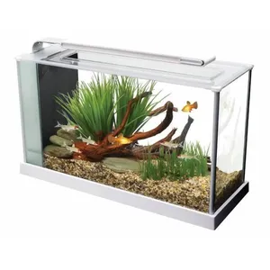 Aquarium - FLUVAL - Spec V - 19 L - Blanc - Éclairage LED - Filtre à décantation pas cher