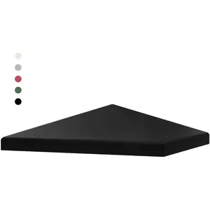 CostwayToile de Toit de Rechange en Polyester pour Pavillon Tonnelle T... pas cher