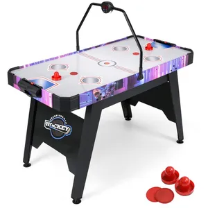 DREAMADE Table dair Hockey pour Enfants & Adultes Table de Jeu dArcade... pas cher