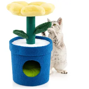 CostwayArbre à Chat Mignon pour Chats d'Intérieur Tour pour Chatons av... pas cher