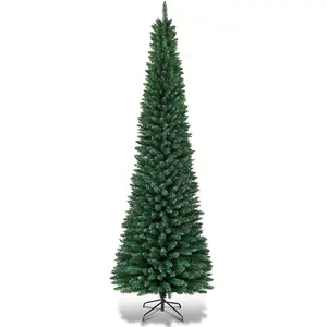 CostwayArbre de Noël 180 Cm Aiguilles en Pvc Sapin Artificiel Longilig... pas cher