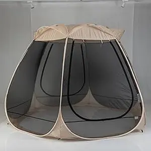 CostwayTente à Moustiquaire Pop-Up Pour 4-6 Personnes 310x270CM Tente ... pas cher