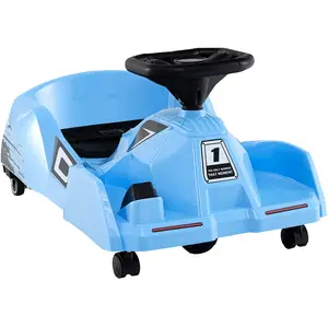 CostwayKart de Nettoyage Électrique 12V avec Balai Amovible Télécomman... pas cher